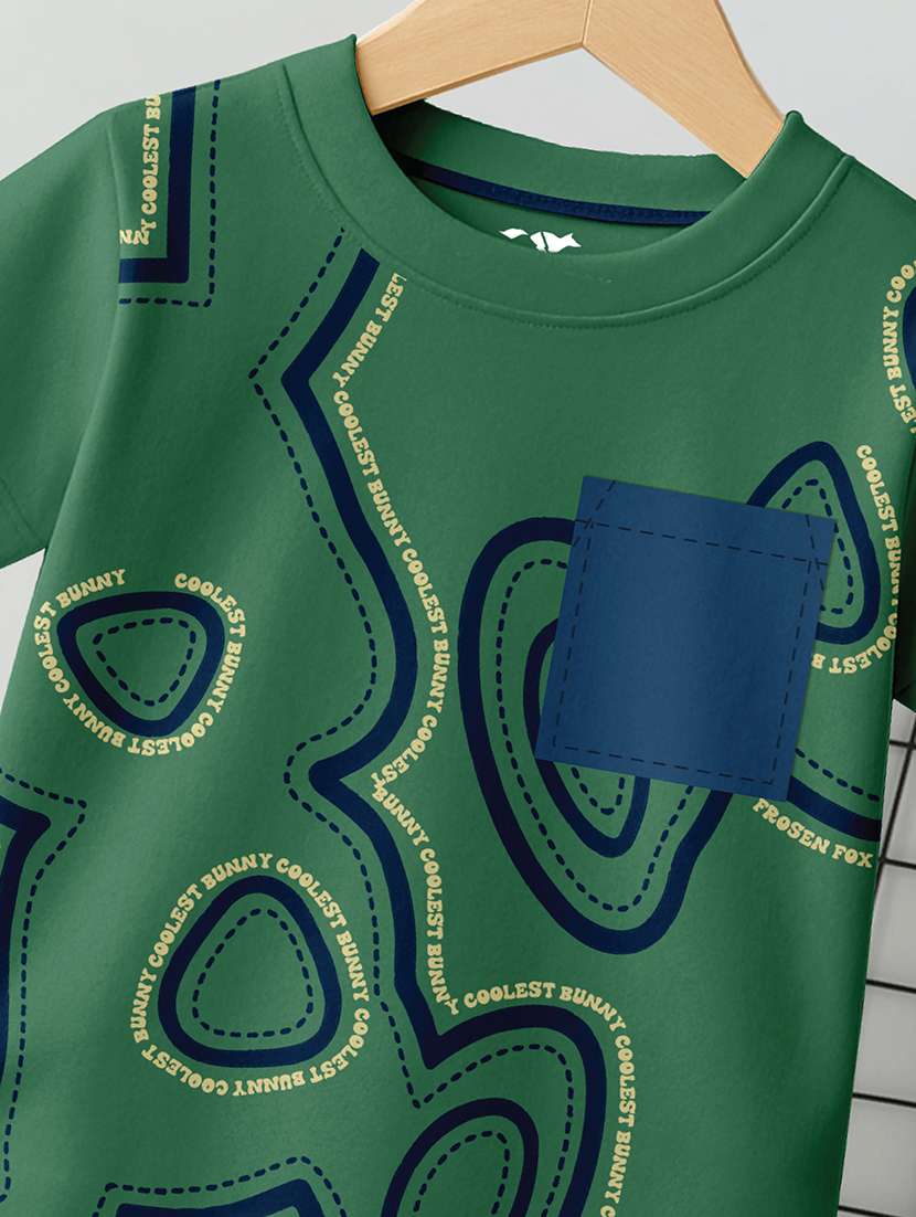 boys pack of 4 printed short sleeve t-shirt - 22400881 -  Standard Image - 2