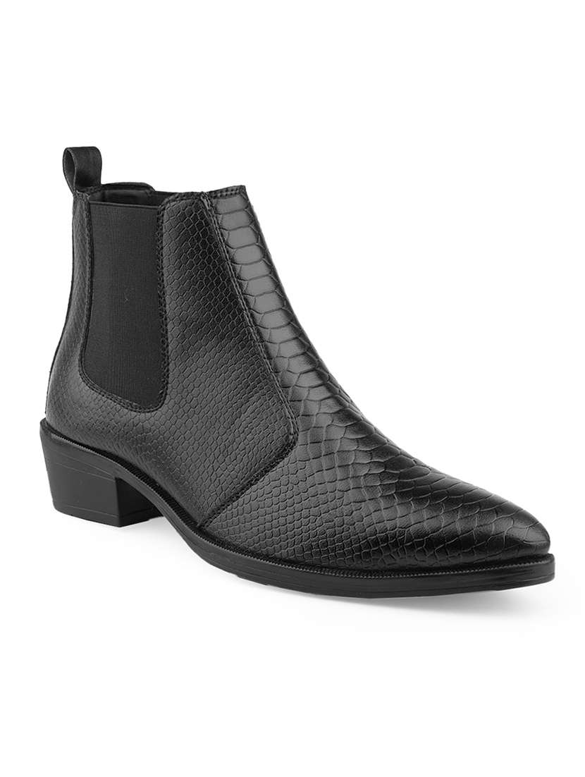 men black high ankle boot - 22400924 -  Standard Image - 2