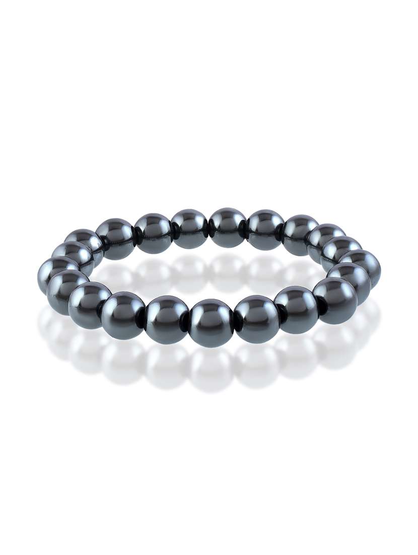 grey beaded bracelet - 22400955 -  Standard Image - 2