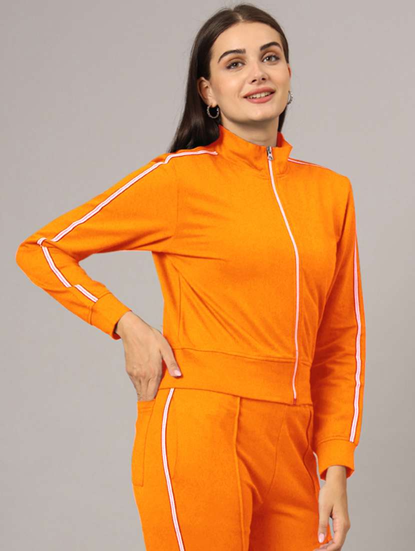 women tapered long sleeves regular jacket - 22401457 -  Standard Image - 2