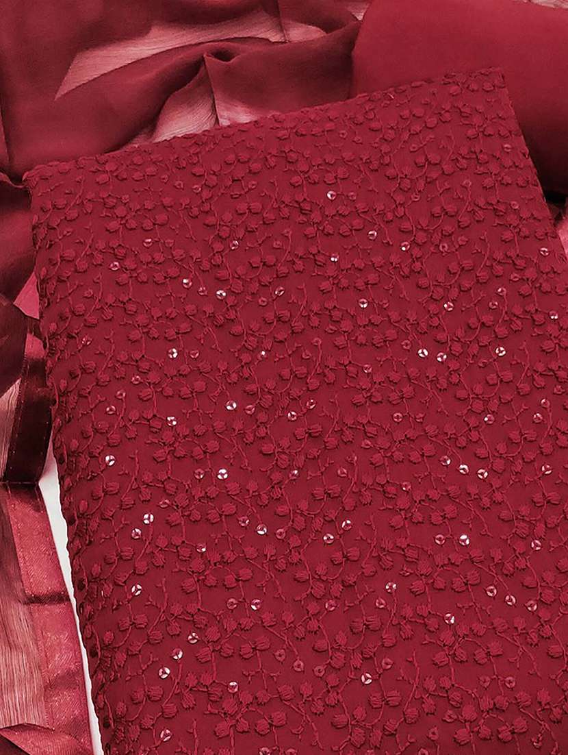 women solid with work unstitched suit set - 22401668 -  Standard Image - 2