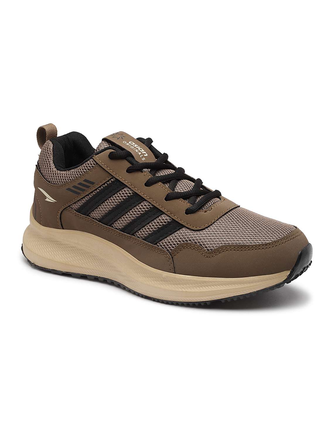 brown mesh sport shoes - 22405137 -  Standard Image - 2