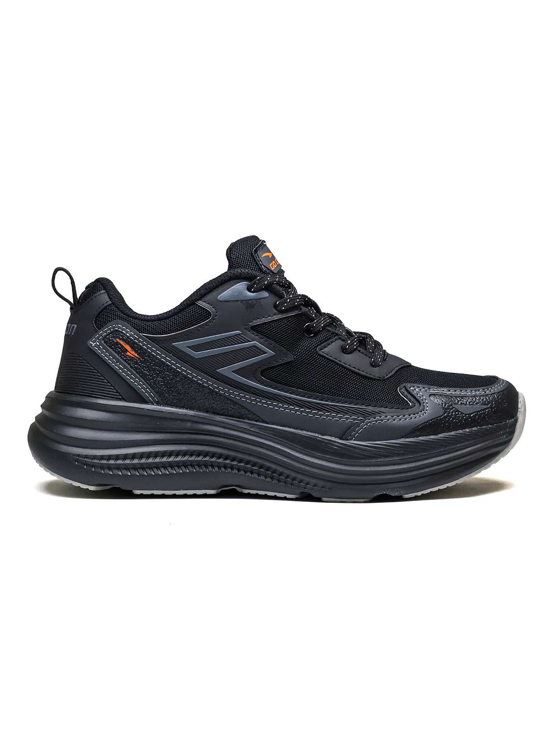 men black lace up sport shoe - 22405148 -  Standard Image - 2