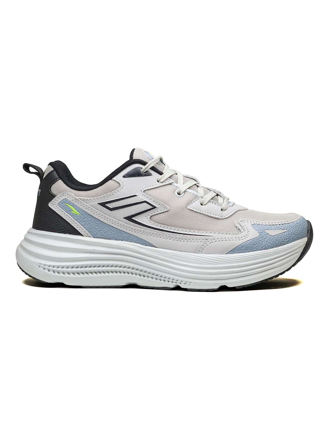 men grey lace up sport shoe - 22405150 -  Standard Image - 2