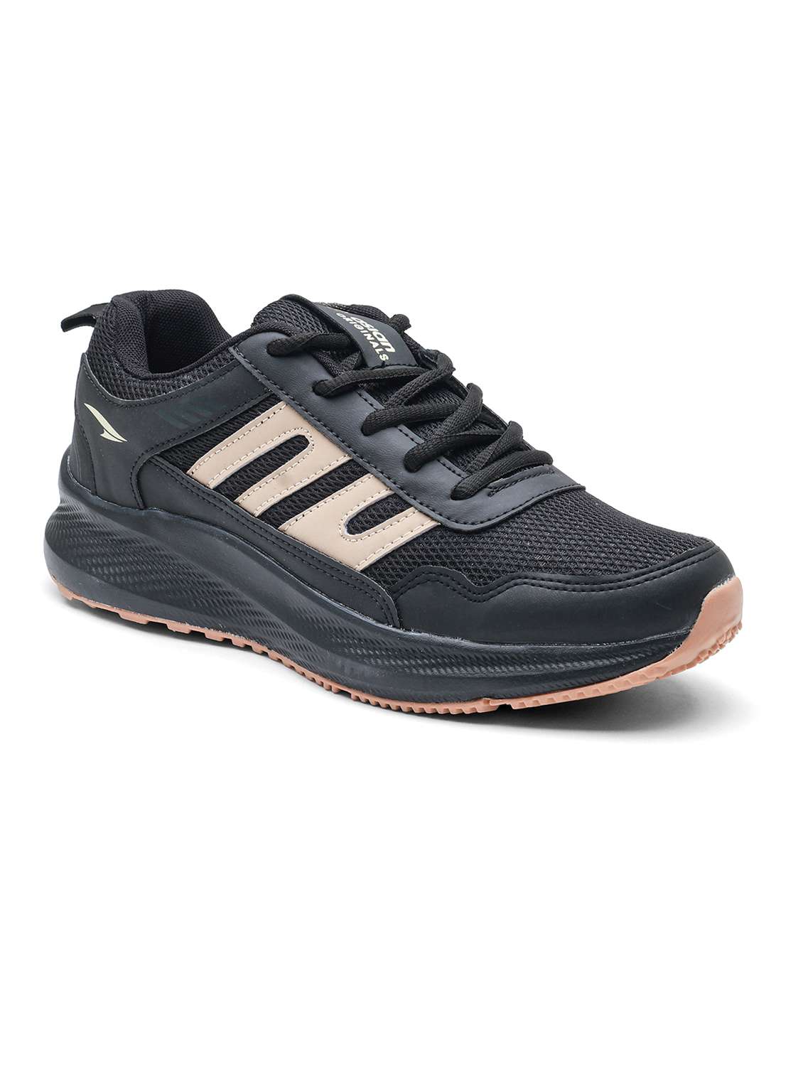 men black lace up sport shoe - 22405169 -  Standard Image - 2