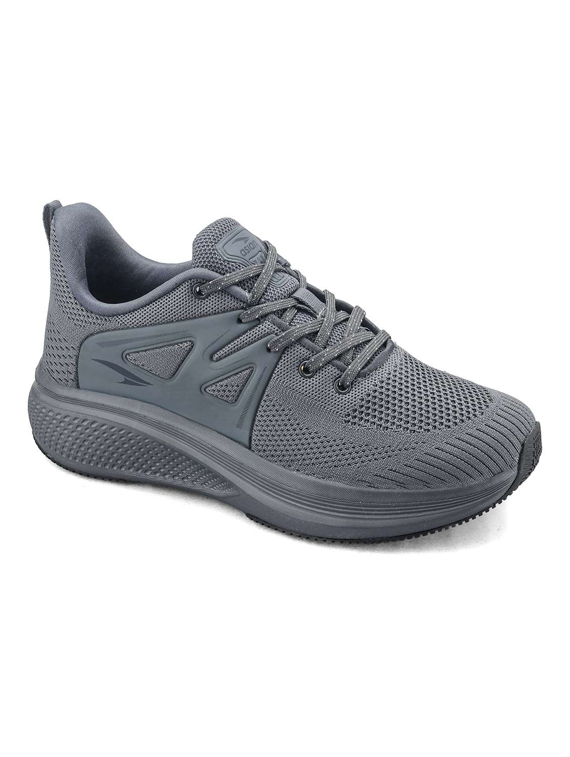 men grey lace up sport shoe - 22405216 -  Standard Image - 2