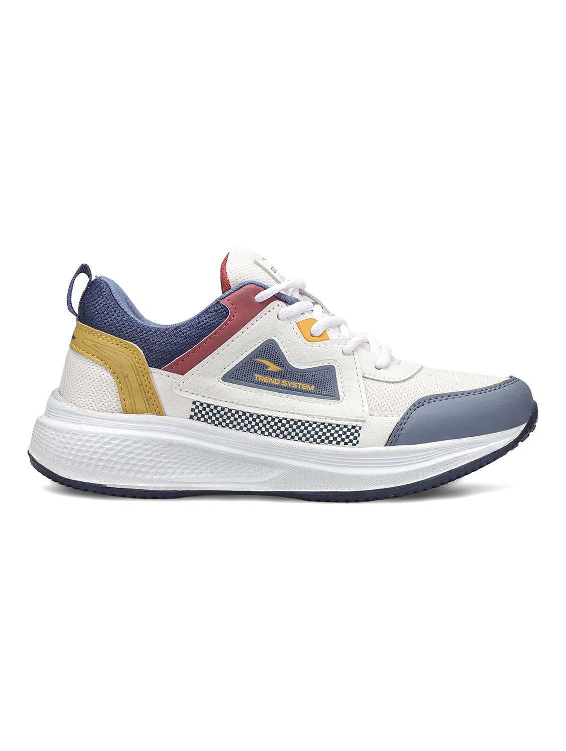 men color block lace up sport shoe - 22405246 -  Standard Image - 2