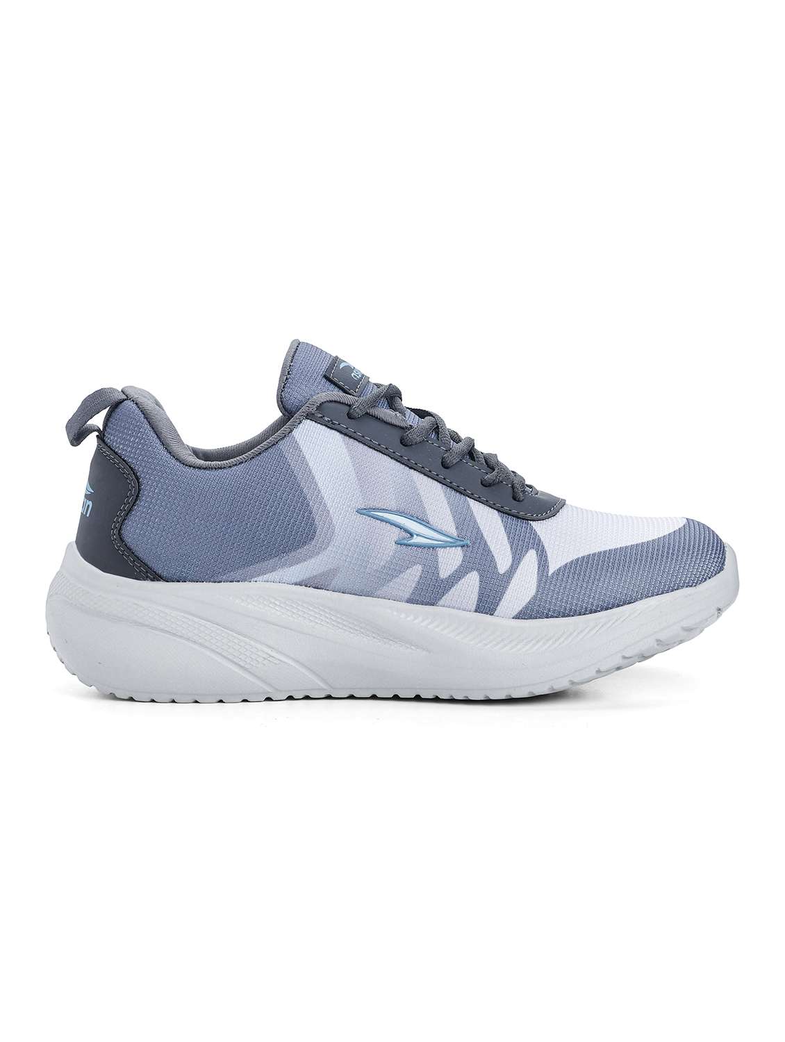 men grey lace up sport shoe - 22405268 -  Standard Image - 2