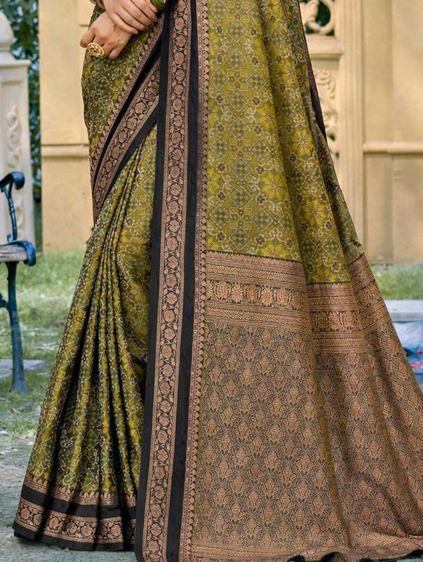 women self design tussar silk saree with blouse - 22405332 -  Standard Image - 2