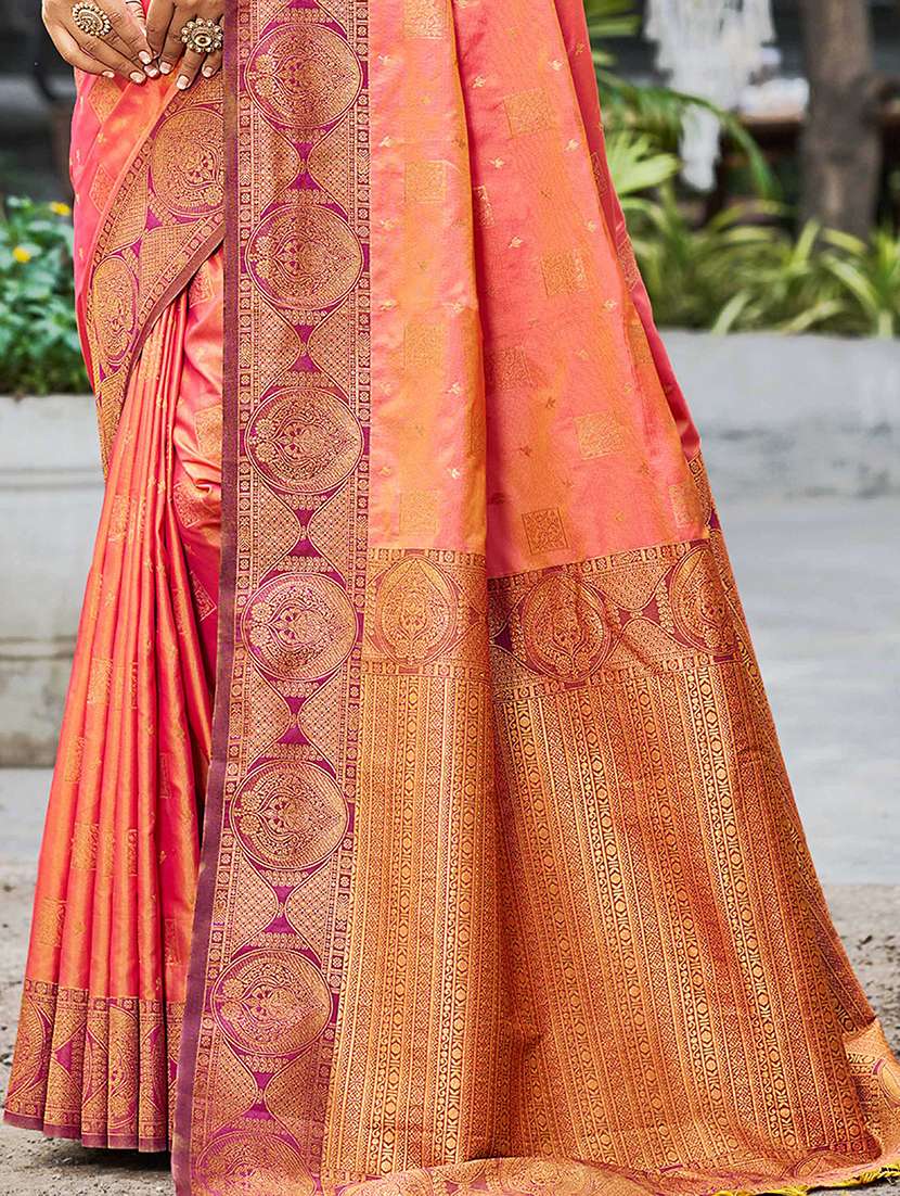 women self design bordered saree with blouse - 22405353 -  Standard Image - 2