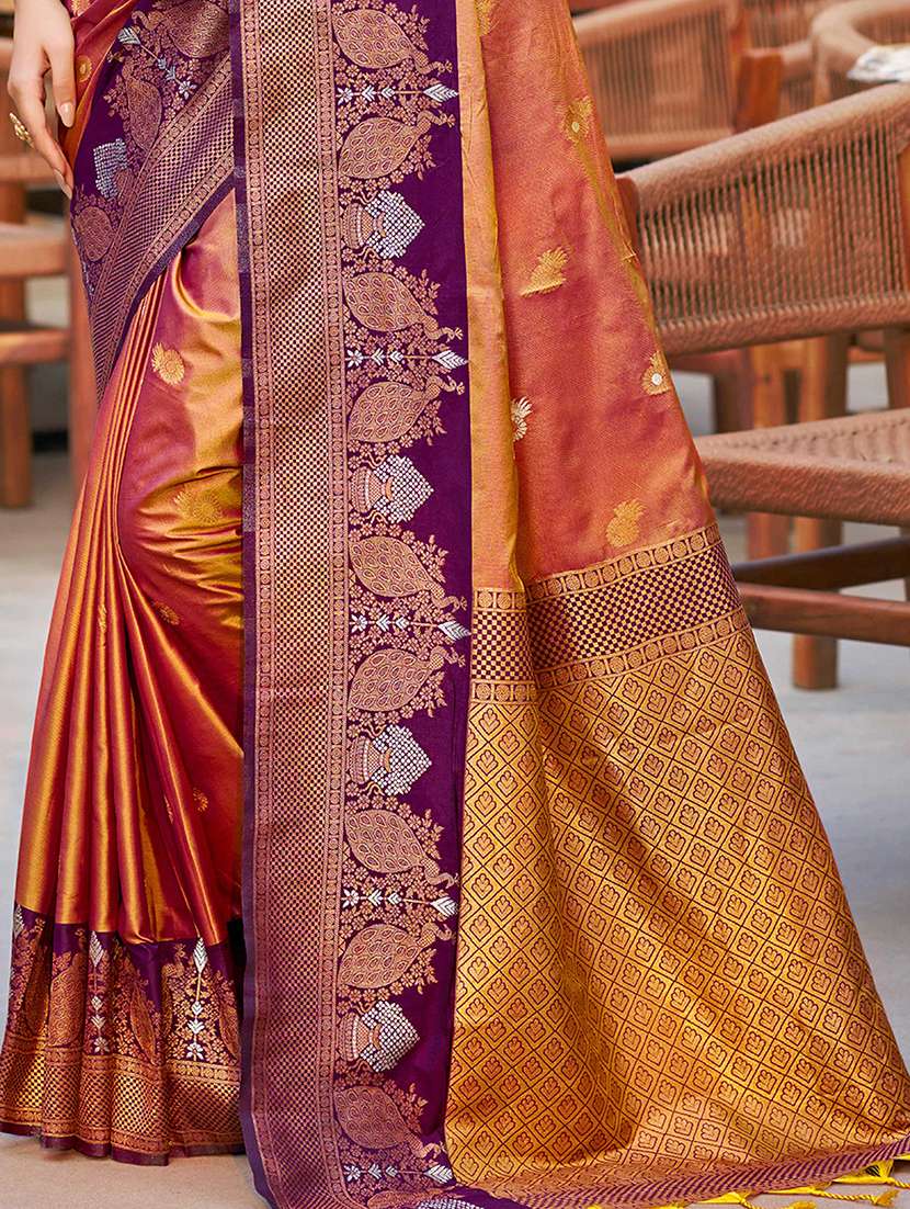 women self design banarasi saree with blouse - 22405379 -  Standard Image - 2