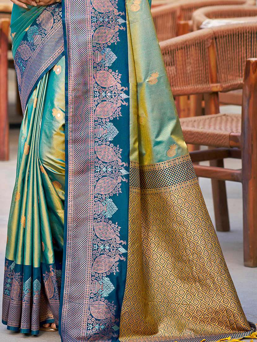 women self design banarasi saree with blouse - 22405380 -  Standard Image - 2