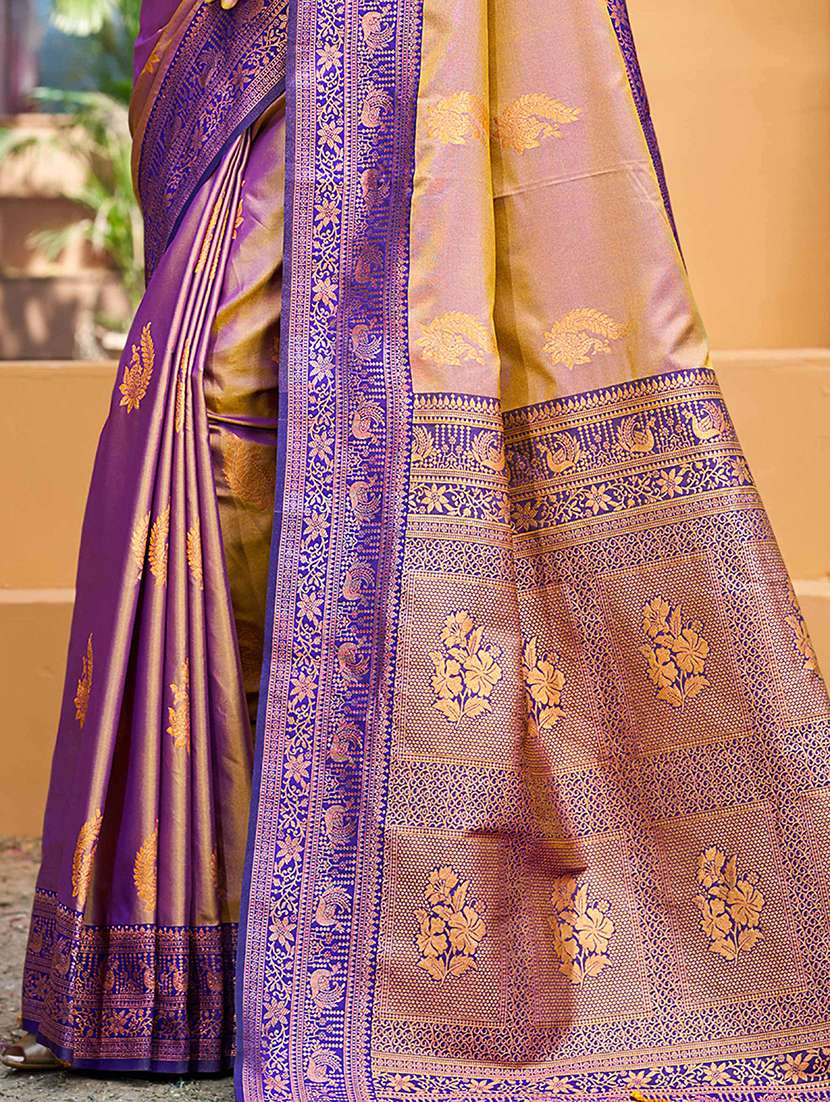 women self design bordered saree with blouse - 22405408 -  Standard Image - 2