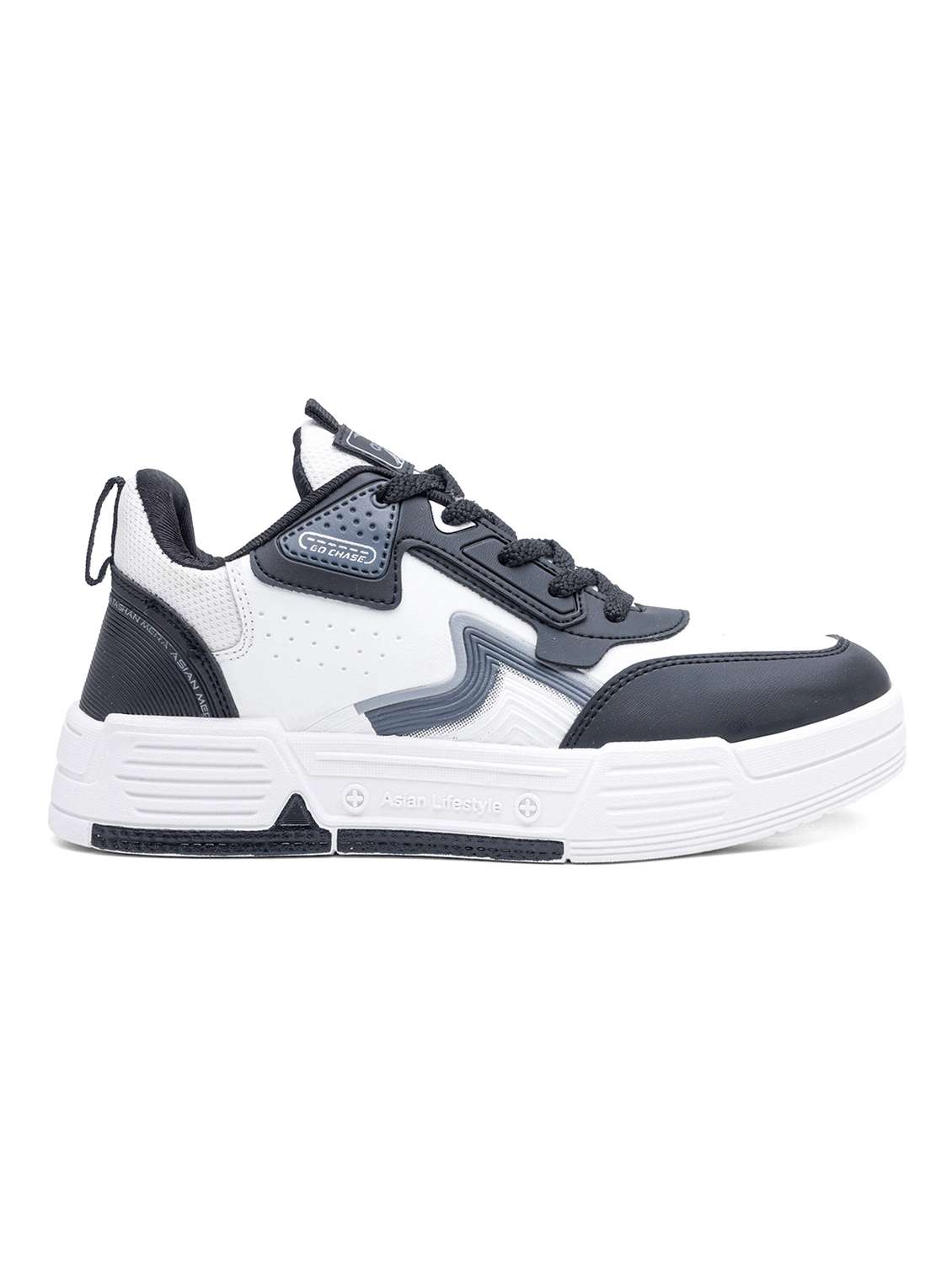 Men Color Block Lace Up Sneaker - 22406524 -  Standard Image - 2