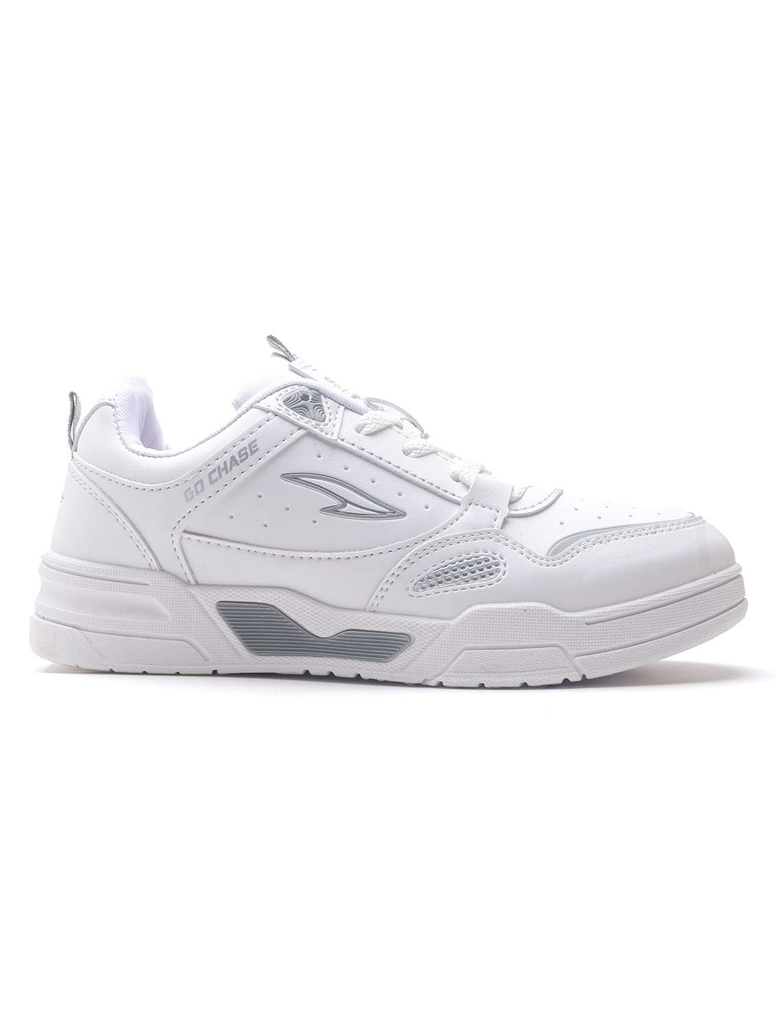 men solid lace up sneaker - 22406575 -  Standard Image - 2