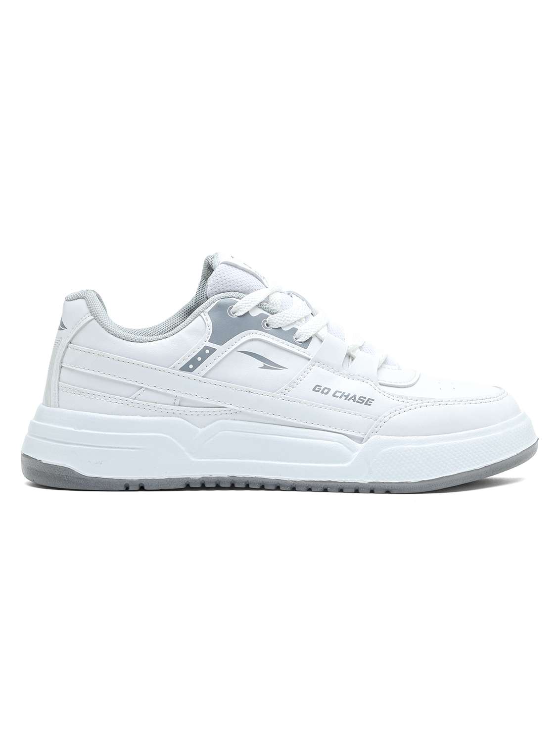 men solid lace up sneaker - 22406598 -  Standard Image - 2