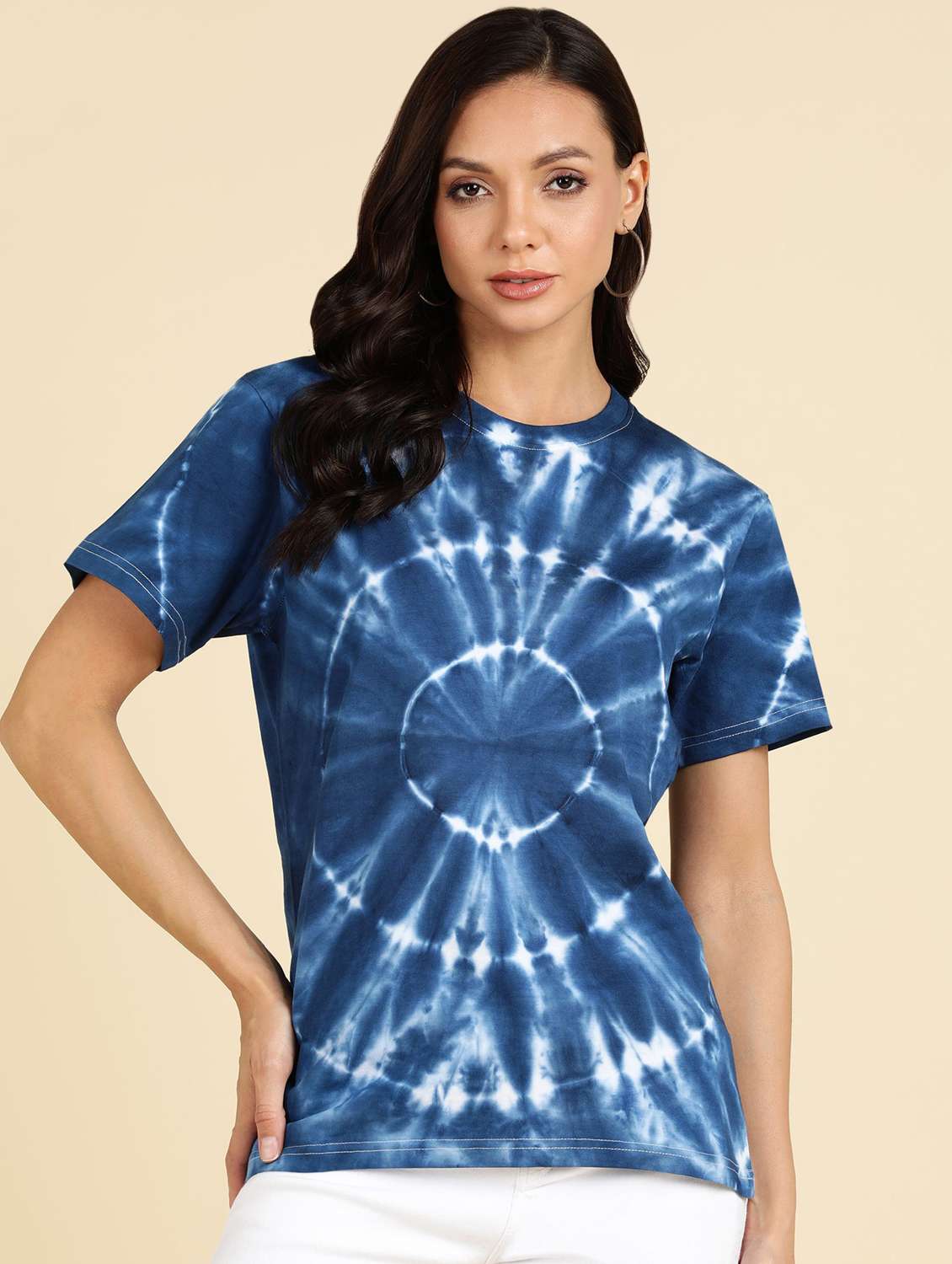 women tie & dye short sleeve t-shirt - 22407145 -  Standard Image - 2