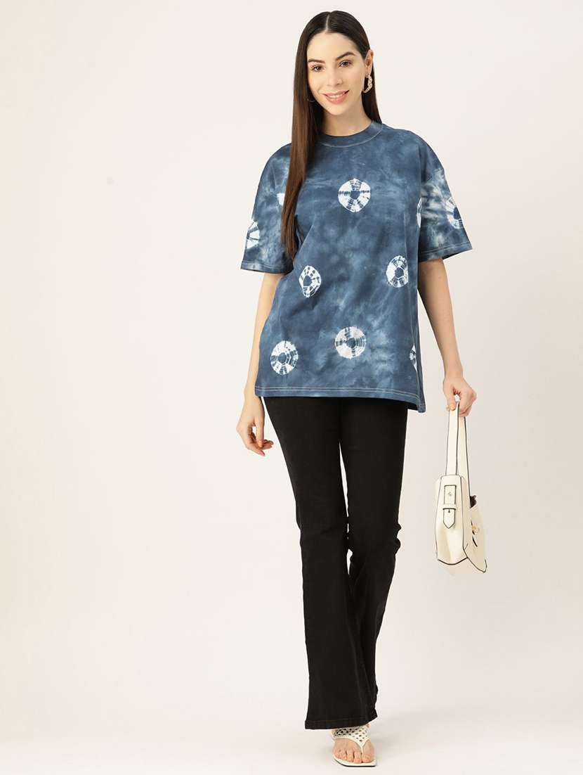 women tie & dye short sleeve t-shirt - 22407155 -  Standard Image - 2
