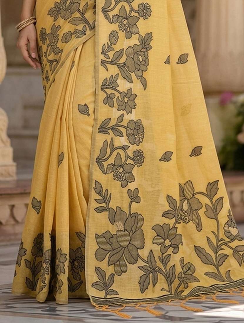 women self design bordered saree with blouse - 22408091 -  Standard Image - 2