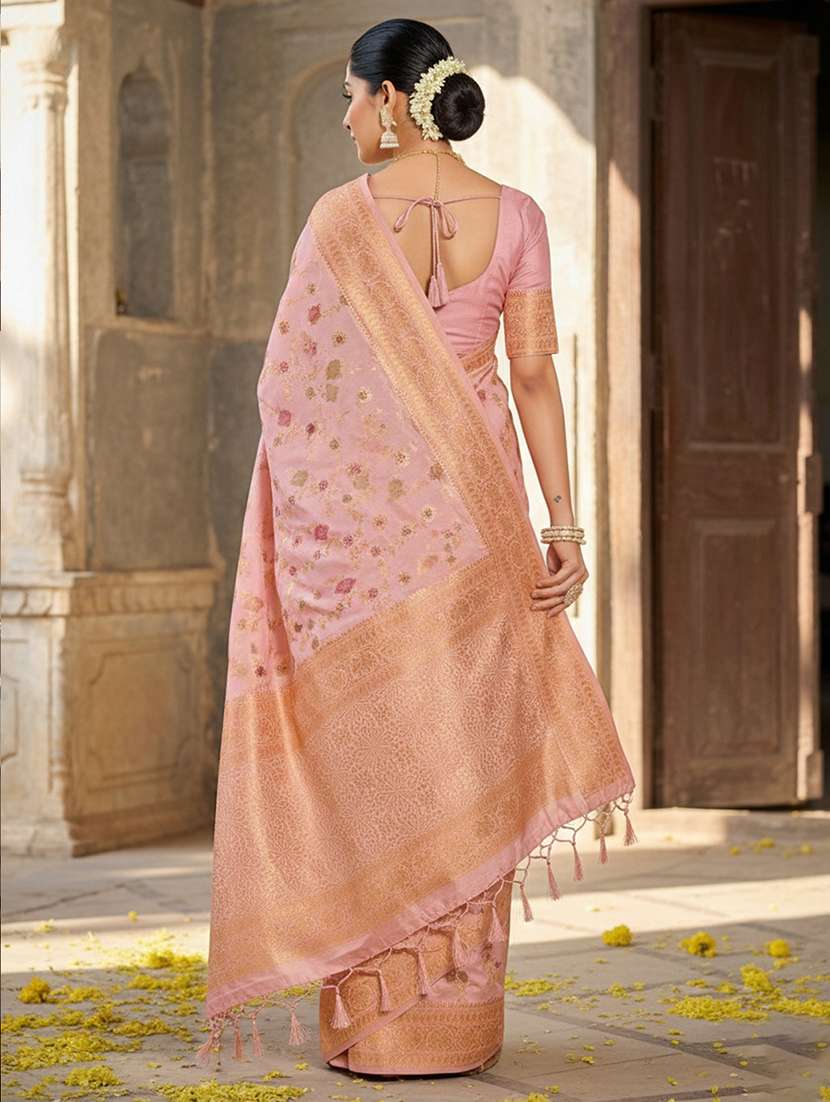 women self design banarasi saree with blouse - 22408184 -  Standard Image - 2