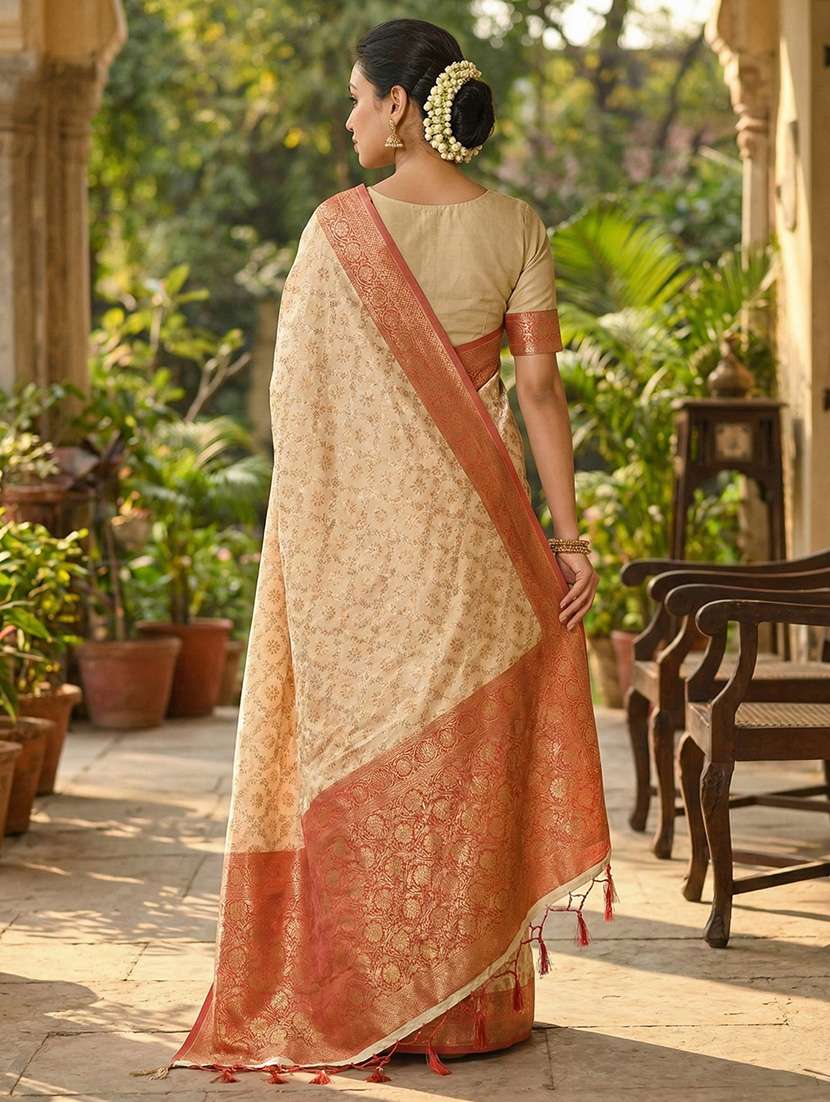 women self design banarasi saree with blouse - 22408191 -  Standard Image - 2