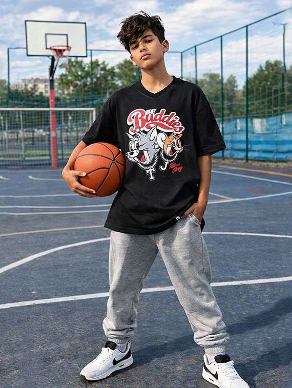 boys printed short sleeve t-shirt  - 22408397 -  Standard Image - 2