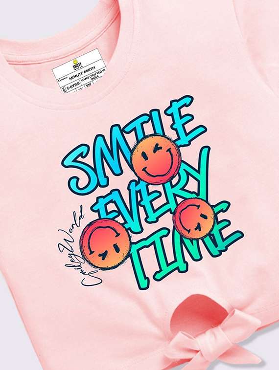 Girls Printed Short Sleeve Tee - 22408448 -  Standard Image - 2