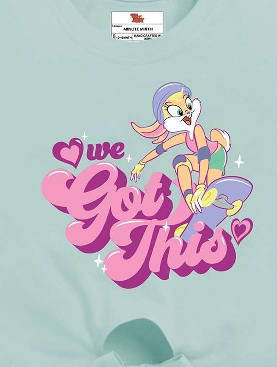 Girls Printed Short Sleeve Tee - 22408449 -  Standard Image - 2