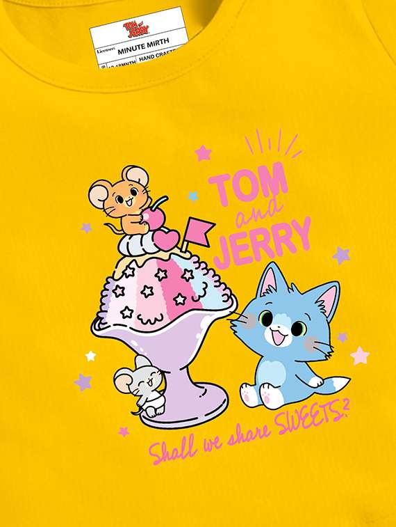 girls printed short sleeve tee - 22408489 -  Standard Image - 2