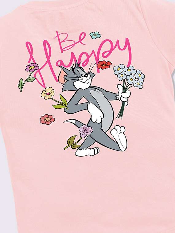 girls printed short sleeve tee - 22408497 -  Standard Image - 2