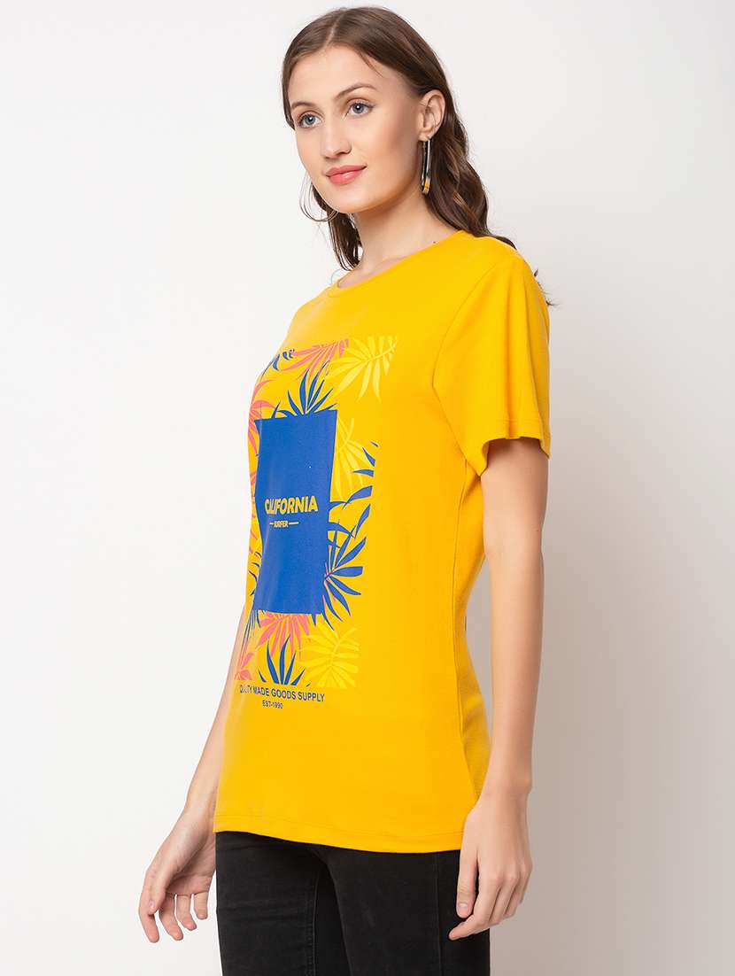 women printed short sleeve t-shirt - 22408630 -  Standard Image - 2