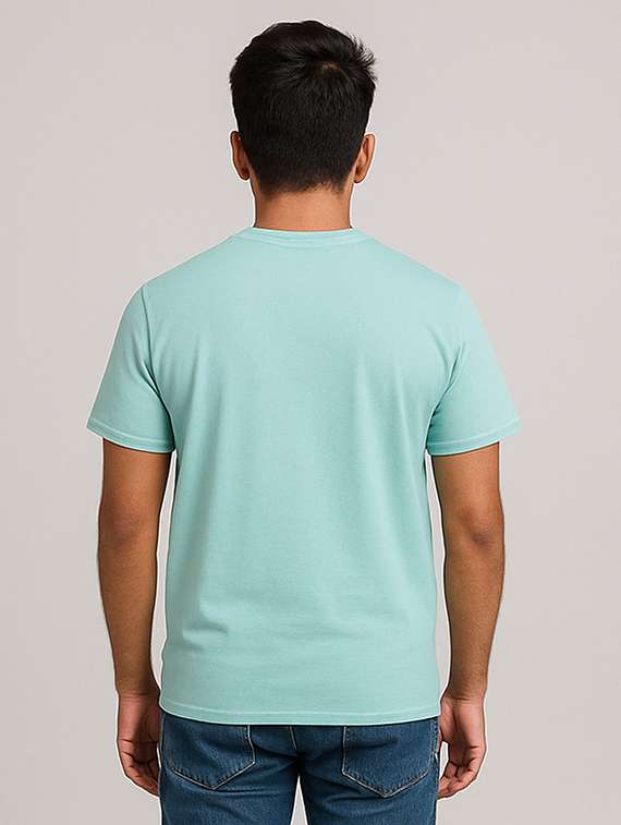 men printed short sleeve regular fit t-shirt - 22408714 -  Standard Image - 2