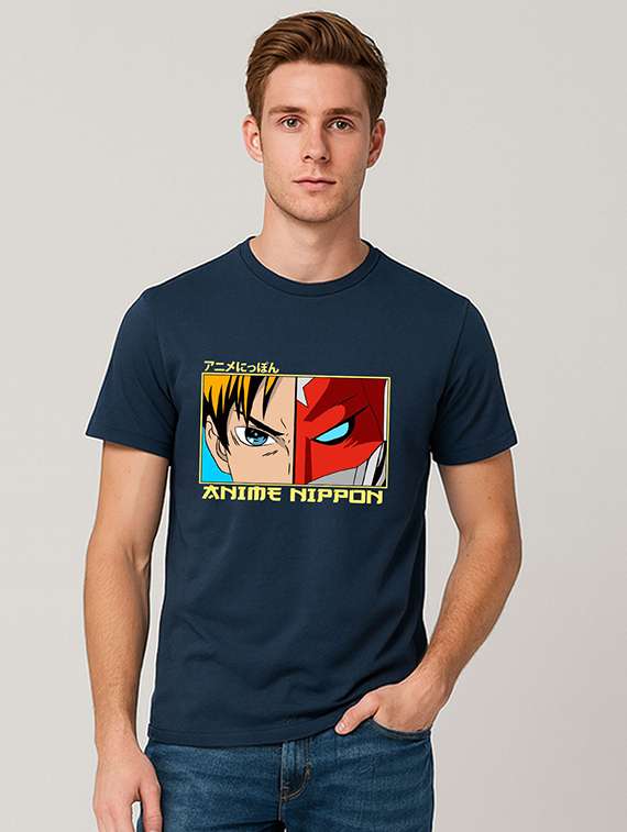 men printed short sleeve regular fit t-shirt