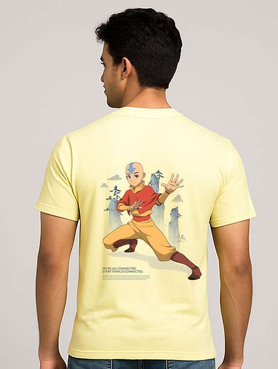 men printed short sleeve regular fit t-shirt