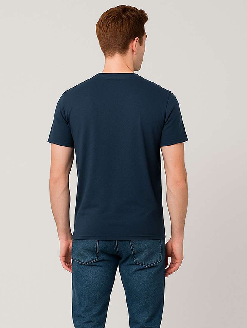 Men Printed Short Sleeve Regular Fit T-shirt - 22408744 -  Standard Image - 2