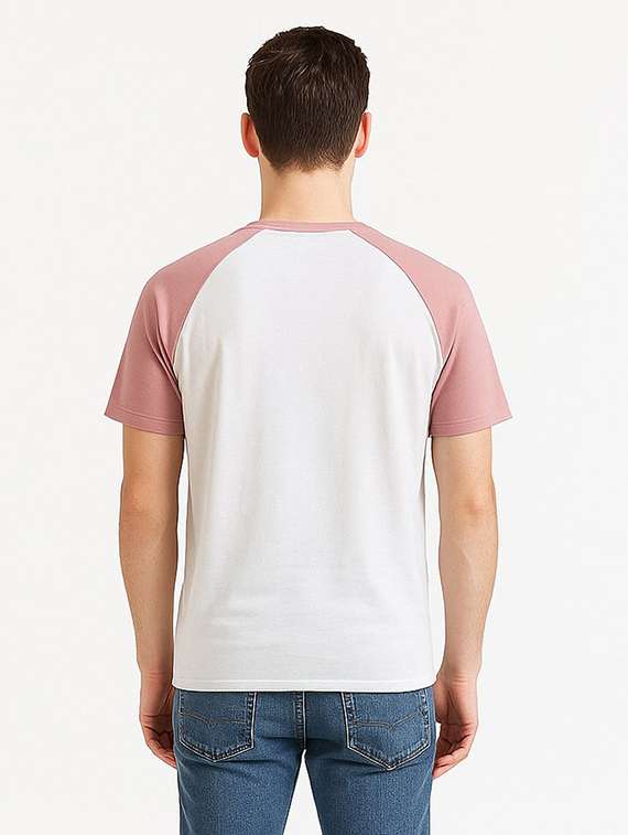 men printed raglan sleeve regular fit t-shirt - 22408782 -  Standard Image - 2