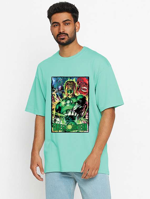 men graphic short sleeve oversized t-shirt