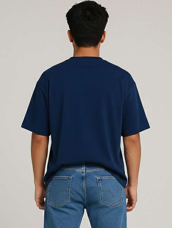 Men Printed Short Sleeve Oversized T-shirt - 22408799 -  Standard Image - 2