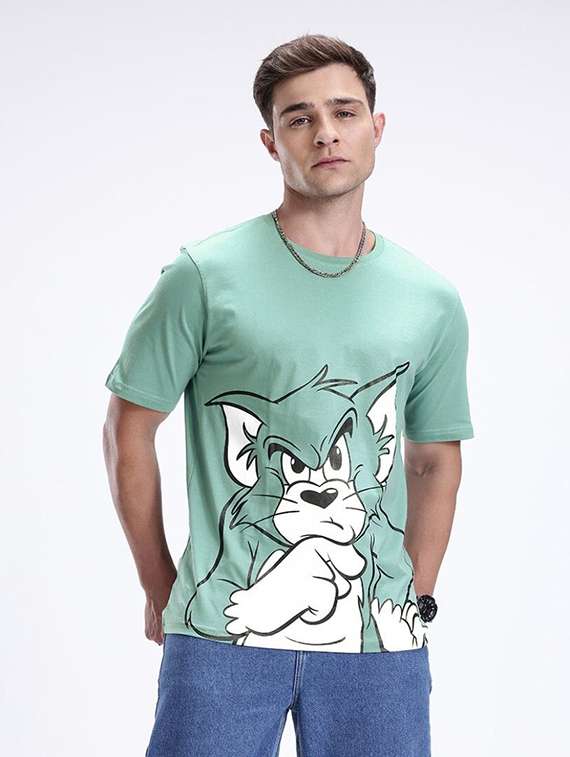 men graphic short sleeve regular fit t-shirt - 22408812 -  Standard Image - 2