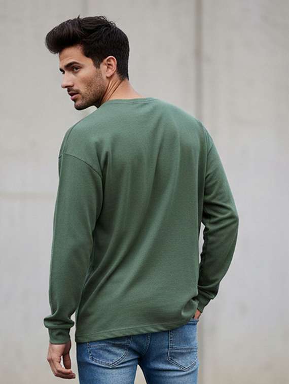 men printed long sleeve regular fit t-shirt - 22408817 -  Standard Image - 2