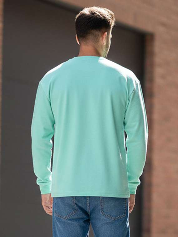 men printed long sleeve regular fit t-shirt - 22408823 -  Standard Image - 2