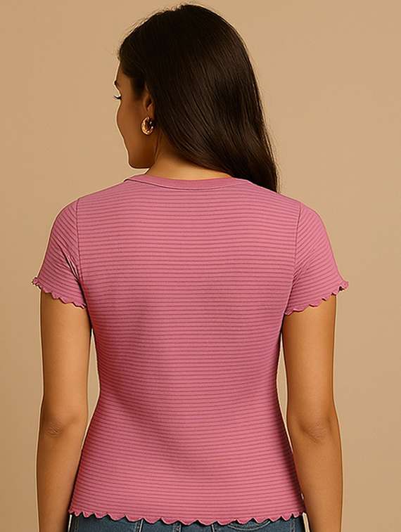 women printed short sleeve t-shirt - 22408849 -  Standard Image - 2