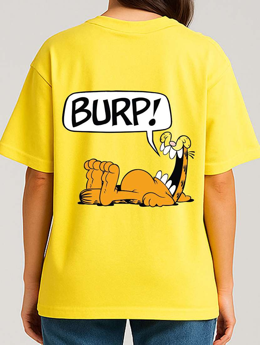 women printed short sleeve oversized t-shirt - 22408889 -  Standard Image - 2