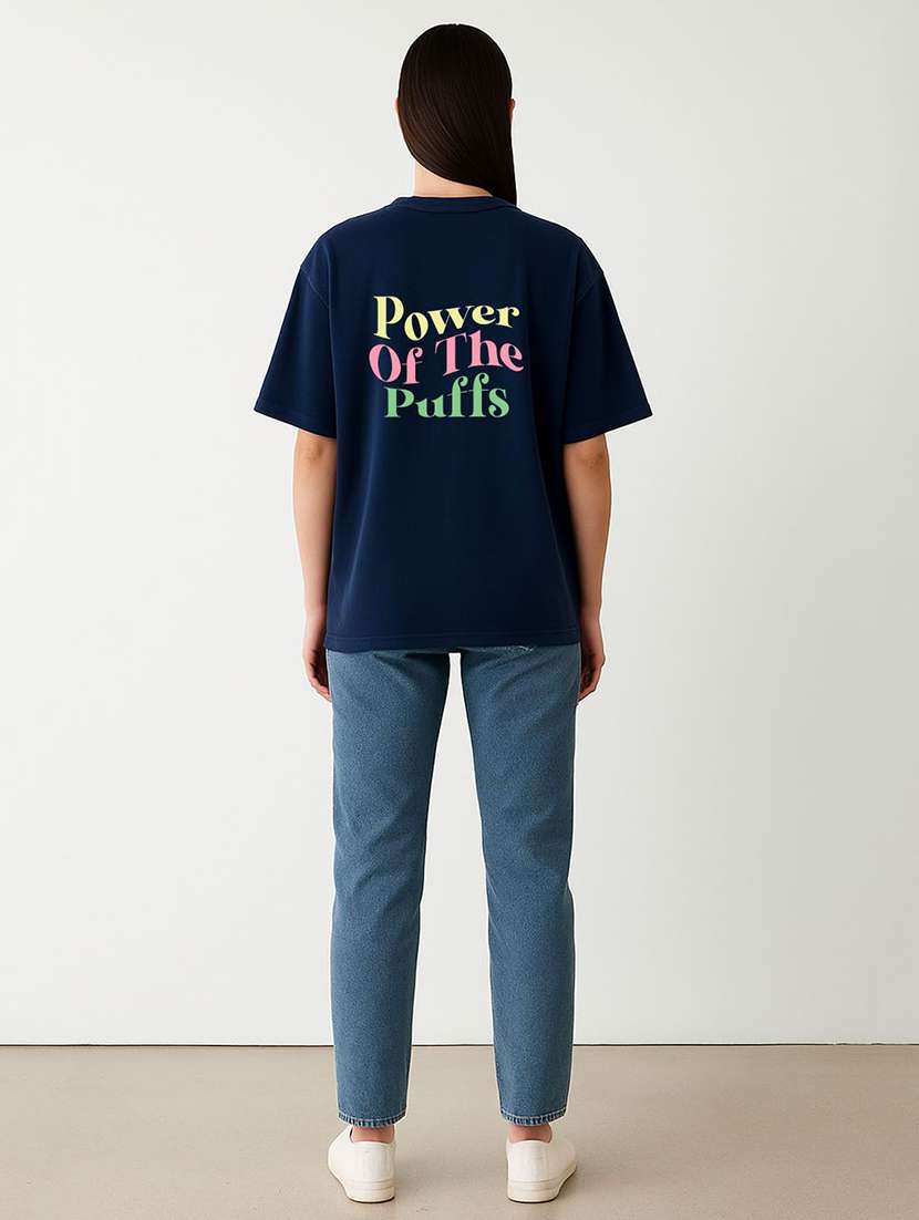 women printed short sleeve oversized t-shirt - 22408897 -  Standard Image - 2