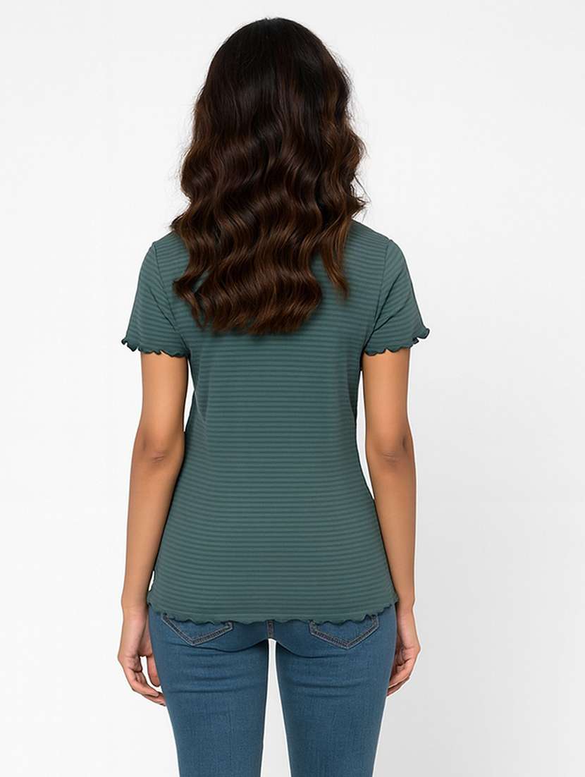 Women Printed Short Sleeve T-shirt - 22408908 -  Standard Image - 2