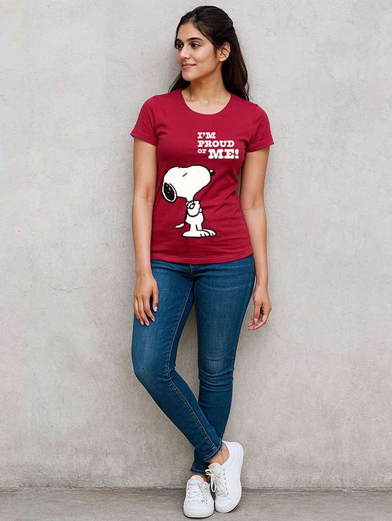 women printed short sleeve t-shirt - 22409007 -  Standard Image - 2