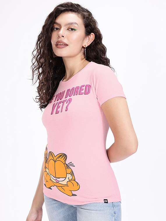 women printed short sleeve t-shirt - 22409038 -  Standard Image - 2