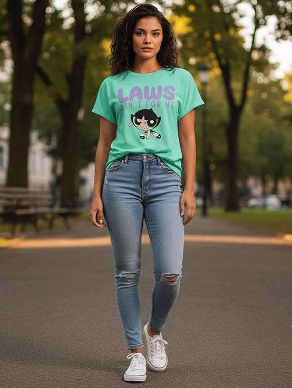 women printed short sleeve t-shirt - 22409062 -  Standard Image - 2