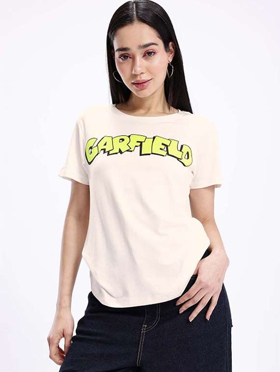 women printed short sleeve t-shirt - 22409182 -  Standard Image - 2