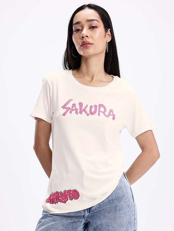 women printed short sleeve t-shirt - 22409186 -  Standard Image - 2